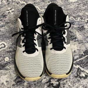 Nike Air Precision II Sneakers in Black and White